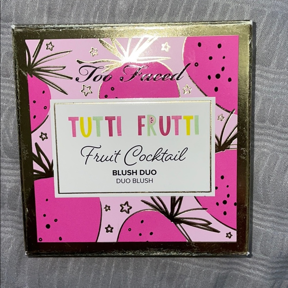 BRAND NEW Too Faced Blush Duo Tutti Frutti
